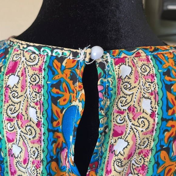 SHEIN Gorgeous Floral Paisley wide leg Romper Jumpsuit! Size XL/12 - Picture 8 of 13